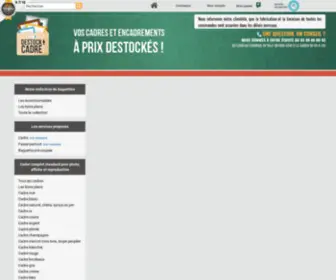 Destock-Cadre.com(Destock Cadre) Screenshot