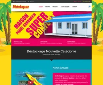 Destockage.nc(Déstockage Nouvelle Calédonie) Screenshot