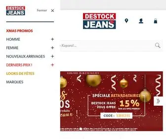 Destockjeans.fr(Destock Jeans) Screenshot