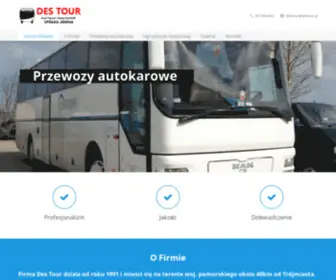 Destour.pl(Wynajem autokarów) Screenshot