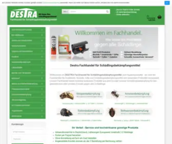 Destra-Shop.de(Schädlingsbekämpfungsmittel) Screenshot