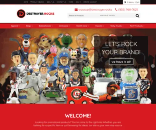 Destroyergraphics.com(Sports Retail Products) Screenshot