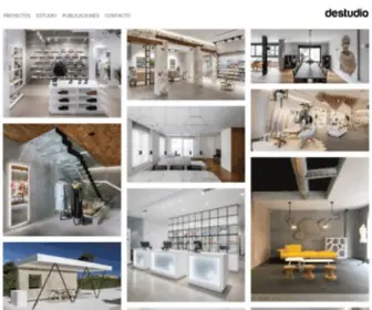 Destudio.es(Estudio de arquitectura) Screenshot