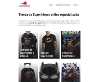 Desuperhero.com(Tienda de superhéroes) Screenshot