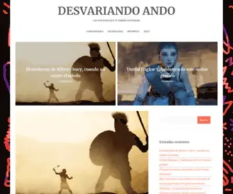 Desvariandoando.com(Desvariando ando) Screenshot