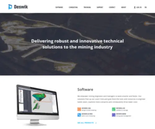 Deswik.com(Deswik) Screenshot