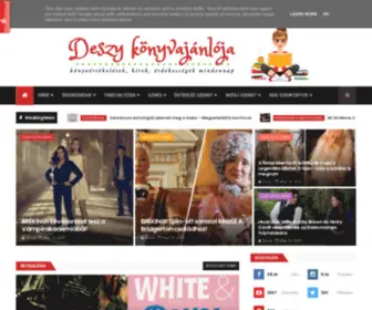Deszy-Konyv.hu(Könyves blog) Screenshot