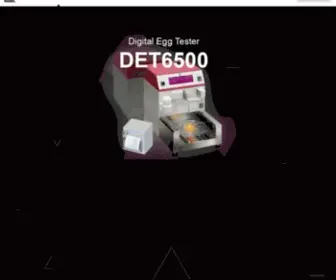 Det6000.com(Digital Egg Tester DET6500 able to measure the Haugh unit and yolk index) Screenshot