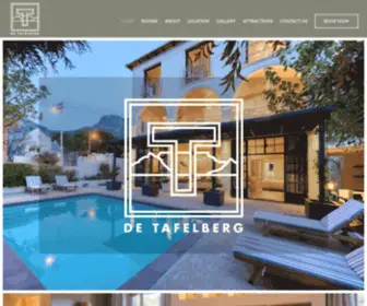 Detafelberg.com(The De Tafelberg Guesthouse) Screenshot