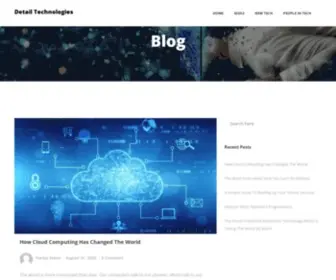 Detail-Technologies.co.uk(Detail Technologies) Screenshot