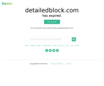 Detailedblock.com(Detailed BlockDetailed Block) Screenshot