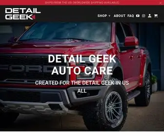 Detailgeekautocare.com(Premium Car Care Products) Screenshot