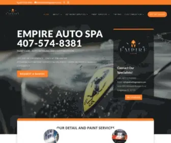 Detailingempire.com(Best Auto Detailing & Professional Paint Care in Orlando) Screenshot