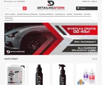 Detailingstore.pl(Profesjonalne kosmetyki samochodowe) Screenshot