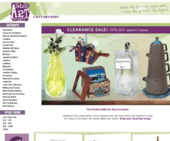 Detailsart.com(Unique gift and interior decorating ideas) Screenshot