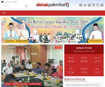 Detak-Palembang.com Screenshot