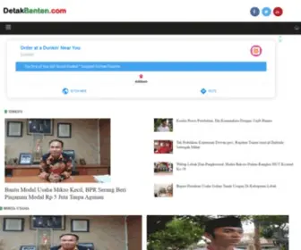 Detakbanten.com(Detak Banten) Screenshot