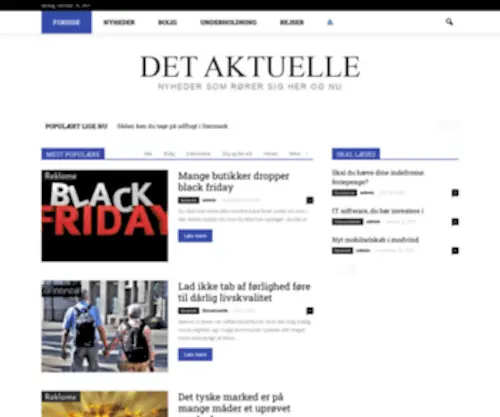 Detaktuelle.net(Det Aktuelle Net) Screenshot