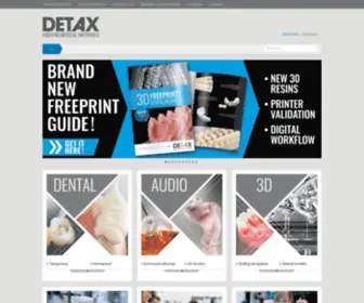 Detax.de(Welcome at DETAX) Screenshot