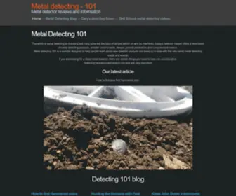 Detecting101.co.uk(Detecting 101) Screenshot