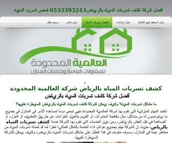 Detectingwaterleaks-Waterproofing.com(افضل) Screenshot