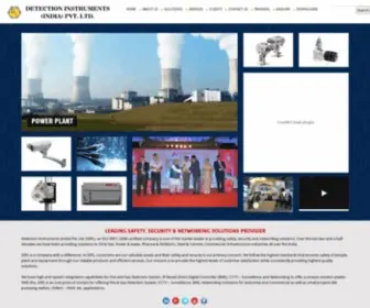 Detection-India.com(Detection Instruments) Screenshot