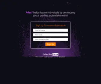 Detectivedesk.co.za(Detective Desk) Screenshot