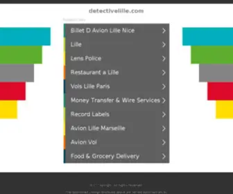 Detectivelille.com(Détective) Screenshot