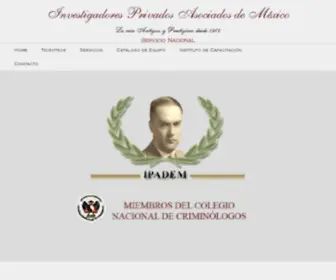 Detectives.com.mx(Investigaciones socioeconómicas) Screenshot