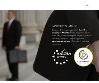 Detectives.online(DETECTIVES EN ALICANTE) Screenshot