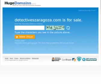 Detectiveszaragoza.com(Detectives Zaragoza) Screenshot