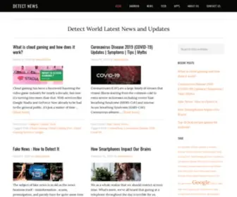 Detectnews.com(Detect News) Screenshot