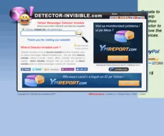 Detector-Invisible.com(Detector Invisible) Screenshot