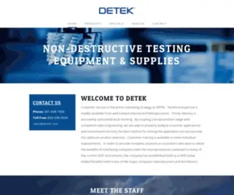 Detek.com(DETEK) Screenshot