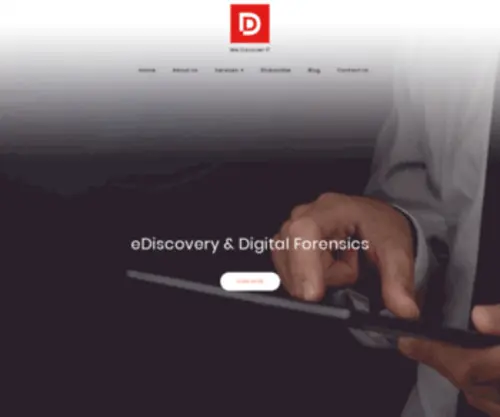 Detekted.com(South Florida's premier eDiscovery & IT Forensics provider) Screenshot