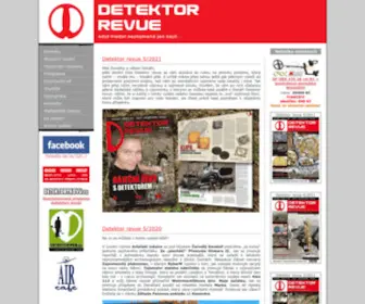 Detektorrevue.cz(Detektor revue) Screenshot