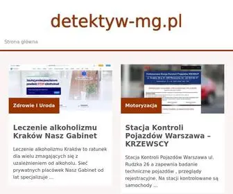 Detektyw-MG.pl(Detektyw MG) Screenshot
