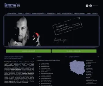 Detektyw24.net(Agencja detektywistyczna) Screenshot