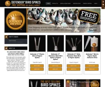 Deterapigeon.com(Bird and Pigeon Spikes) Screenshot