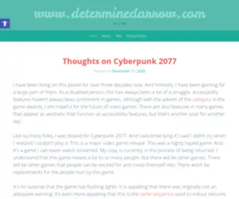 Determinedarrow.com(determinedarrow) Screenshot