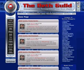 Dethguild.com(The Deth Guild) Screenshot