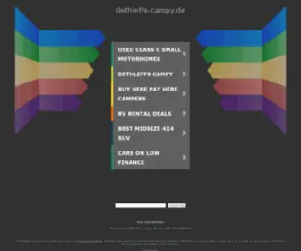 Dethleffs-Campy.de(Dethleffs Campy) Screenshot