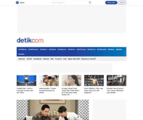 Detik.com(Informasi Berita Terkini dan Terbaru Hari Ini) Screenshot