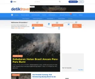 Detik.travel(Informasi Berita Terkini dan Terbaru Hari Ini) Screenshot