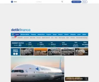 Detikfinance.com(Berita Ekonomi Bisnis) Screenshot