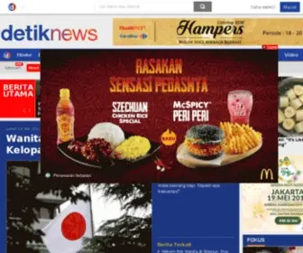 Detiknews.com(Berita hari ini di Indonesia dan Internasional) Screenshot
