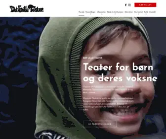 Detlilleteater.dk(Det Lille Teater) Screenshot