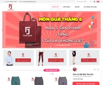 Detmaythaihoa.com(Trang chủ) Screenshot