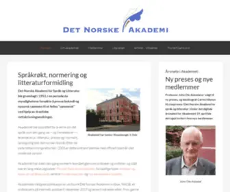 Detnorskeakademi.no(DET NORSKE AKADEMI) Screenshot