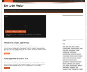 Detodomujer.com(Todo lo que Necesitas Saber) Screenshot